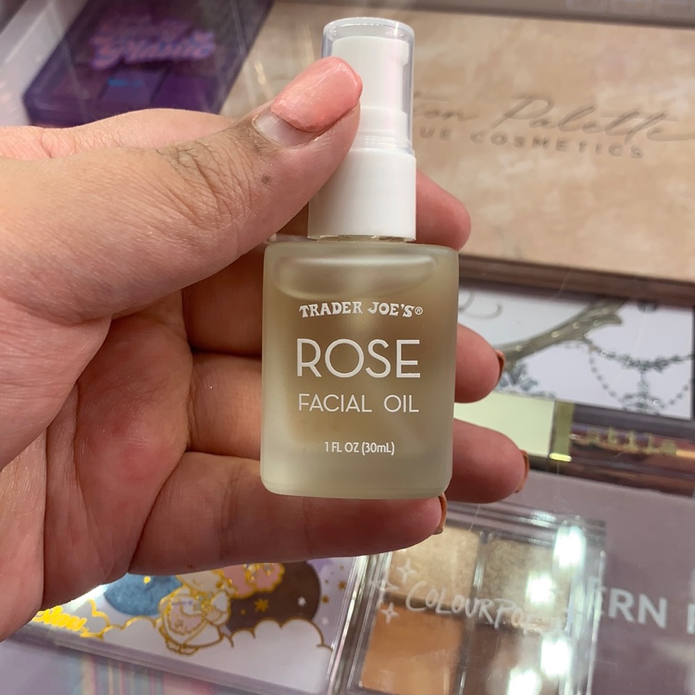 Trader Joe’s rose facial oil